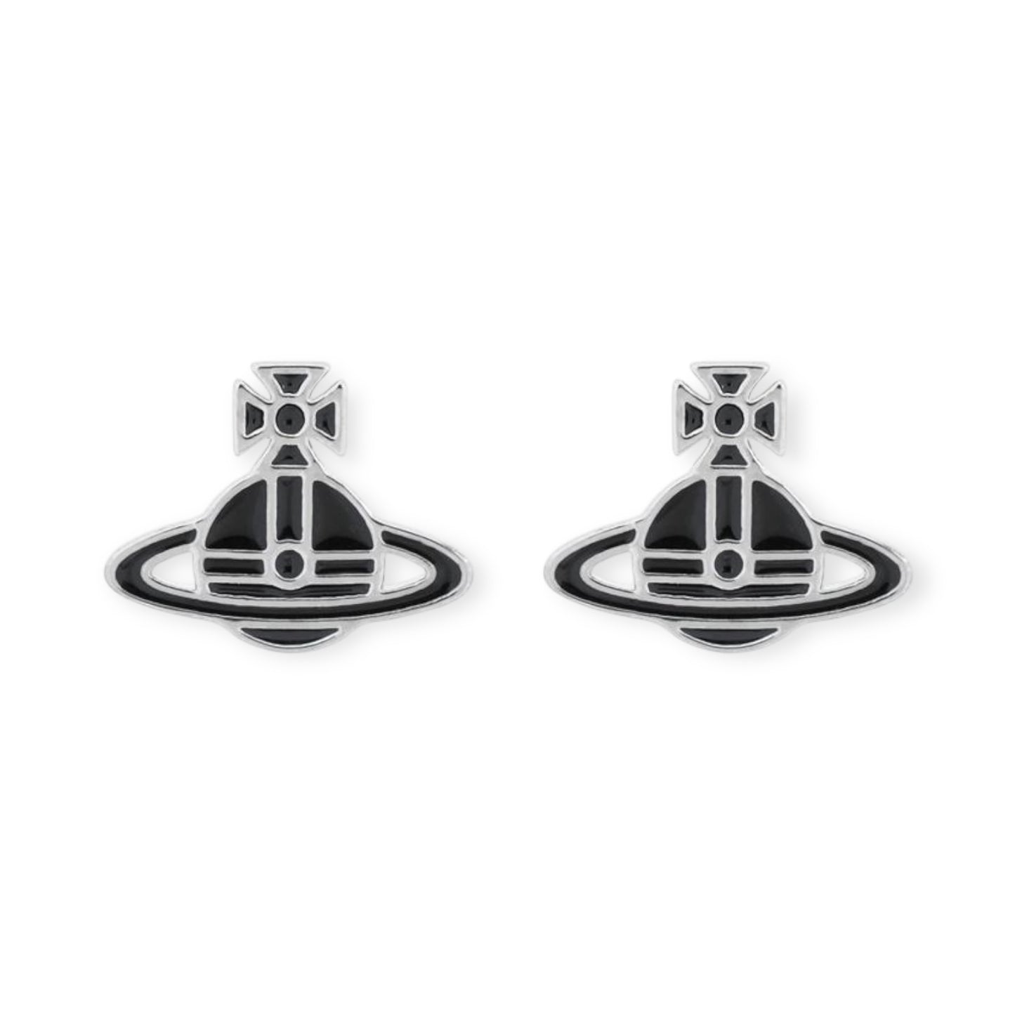 Multicolor Outline Orb Design 2D Earrings (12 Colors)
