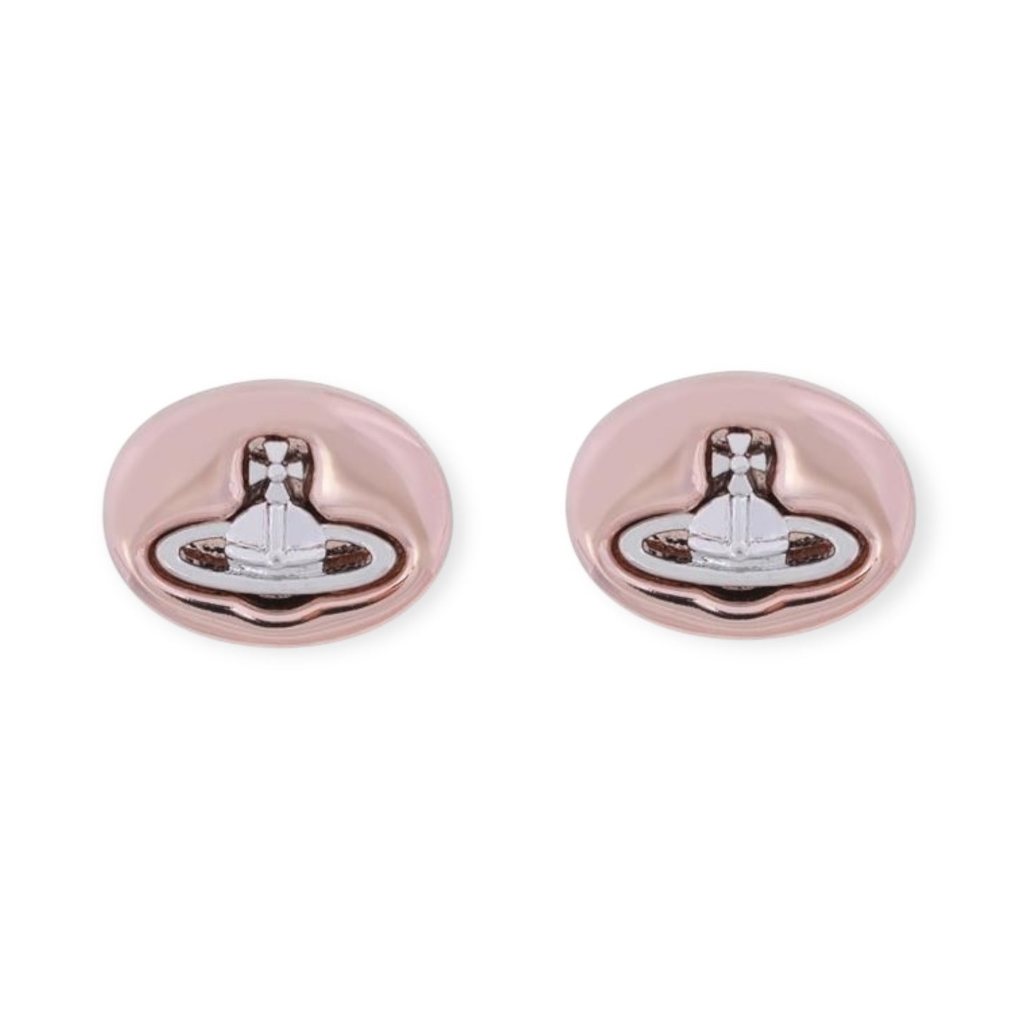 Pebble Stone Design Engraved Orb Earrings (5 Colors)