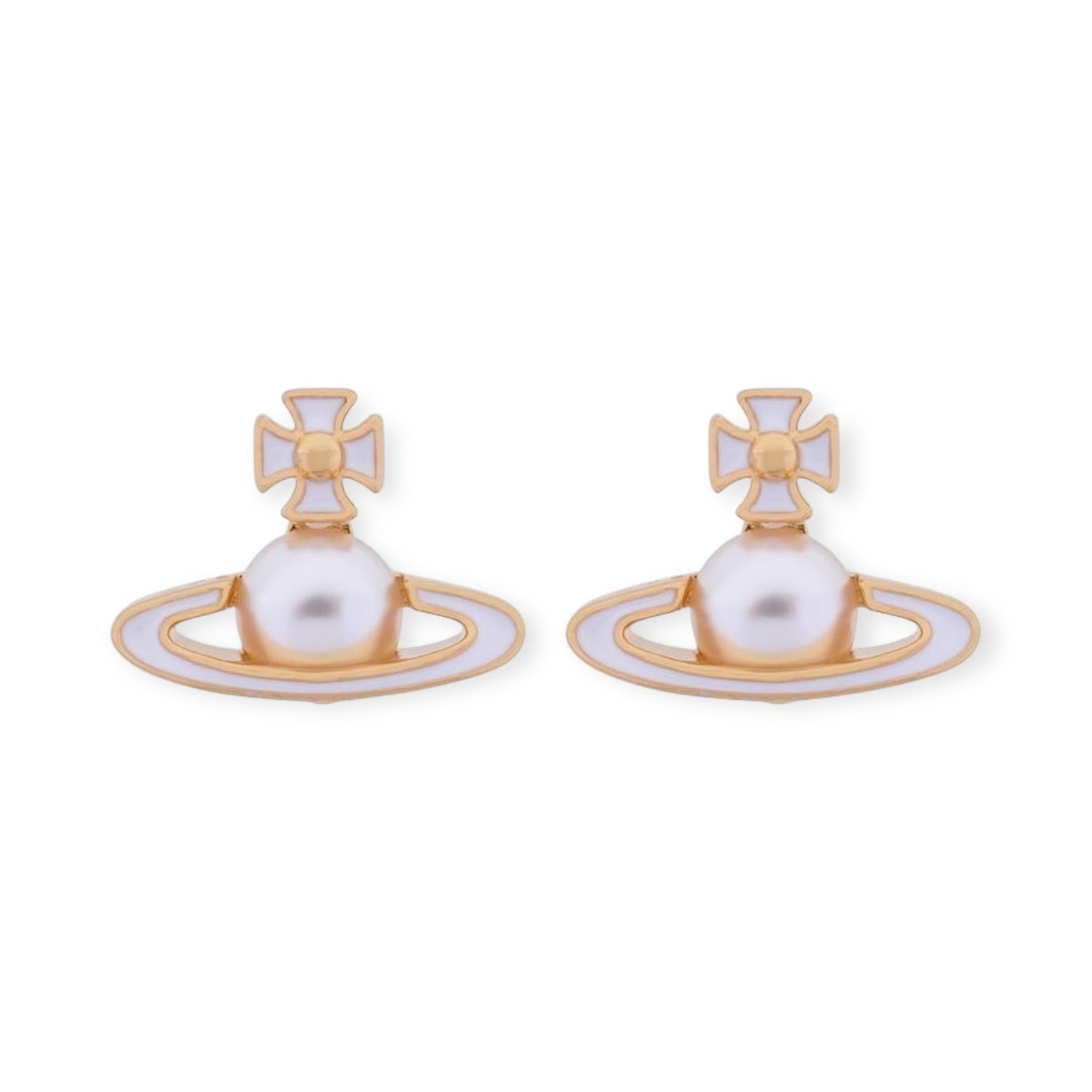 Mini Pearl Orb Pendant Earrings (6 Colors)