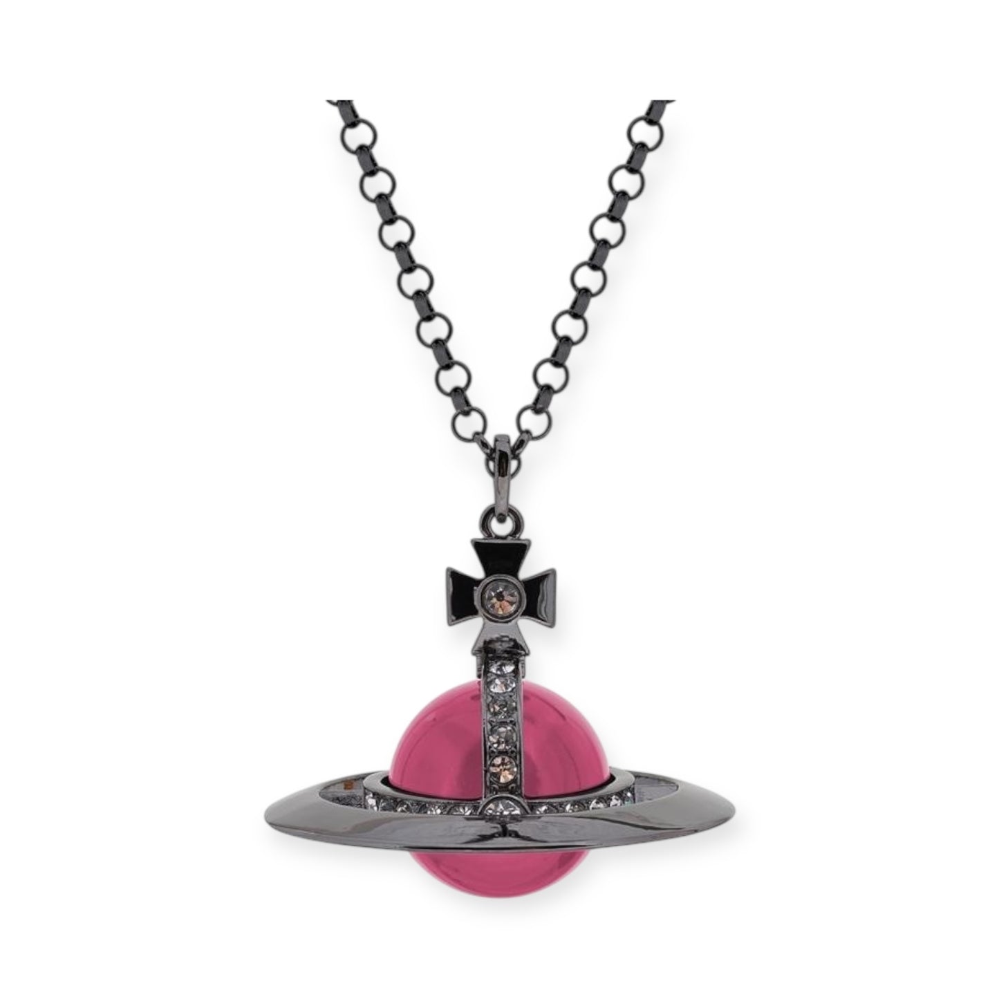 30MM Saturn Orb Pendant Necklace (15 Colors)