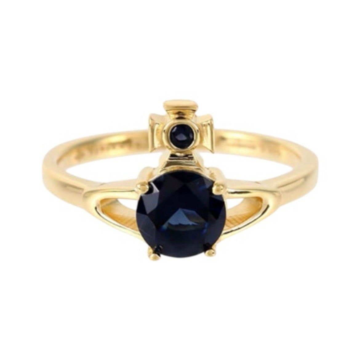 Mini Gem Stud Orb Ring (6 colors)