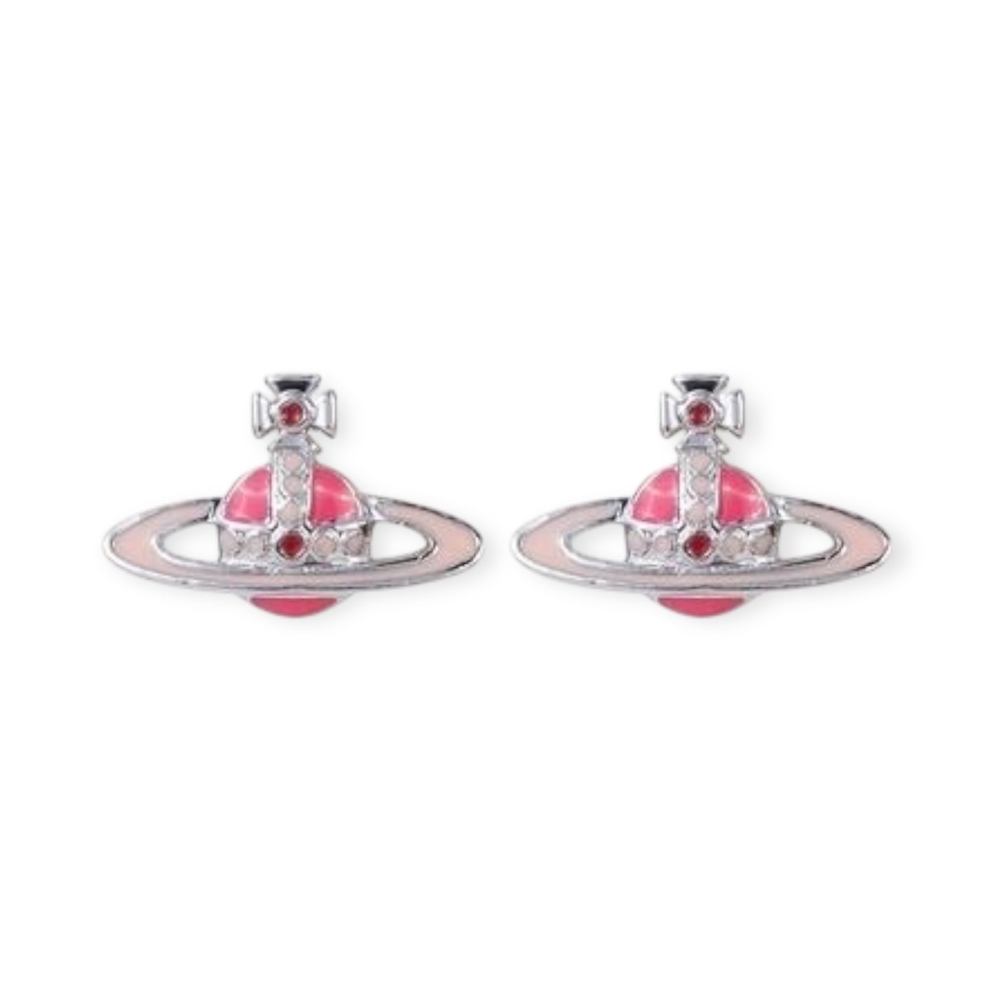 Mini Colorful Abstract Orb Pendant Earrings (8 Colors)