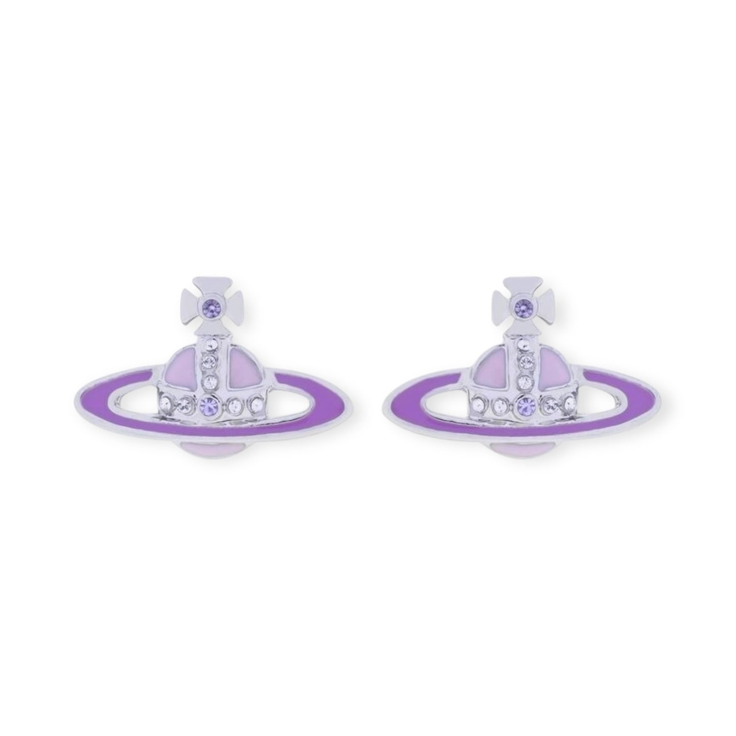 Mini Colorful Abstract Orb Pendant Earrings (8 Colors)