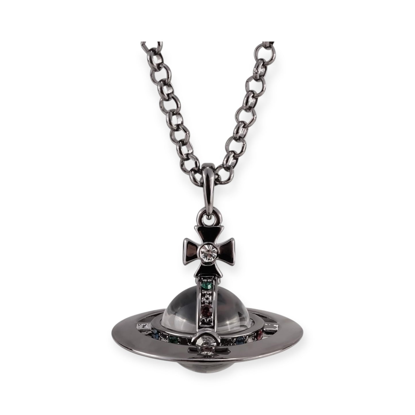 20MM Saturn Orb Pendant Necklace (33 Styles)