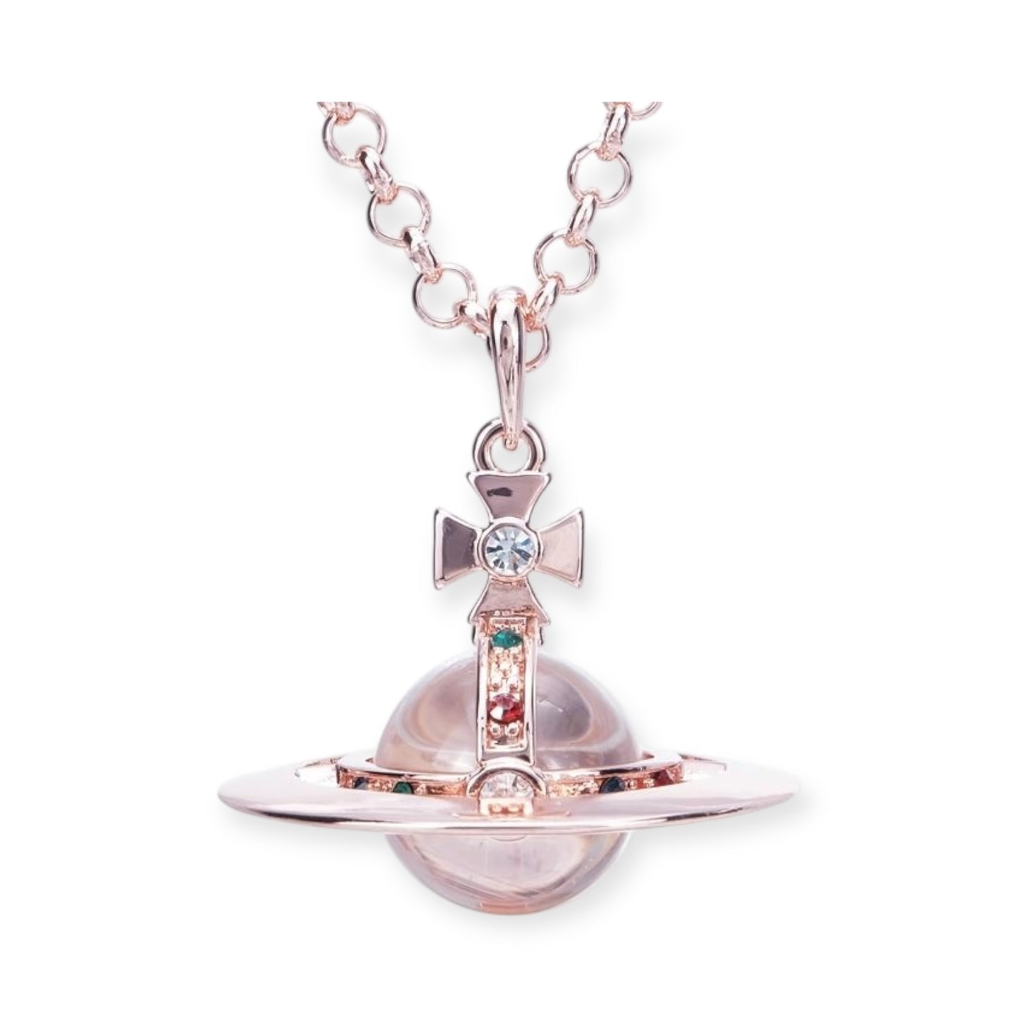 20MM Saturn Orb Pendant Necklace (33 Styles)