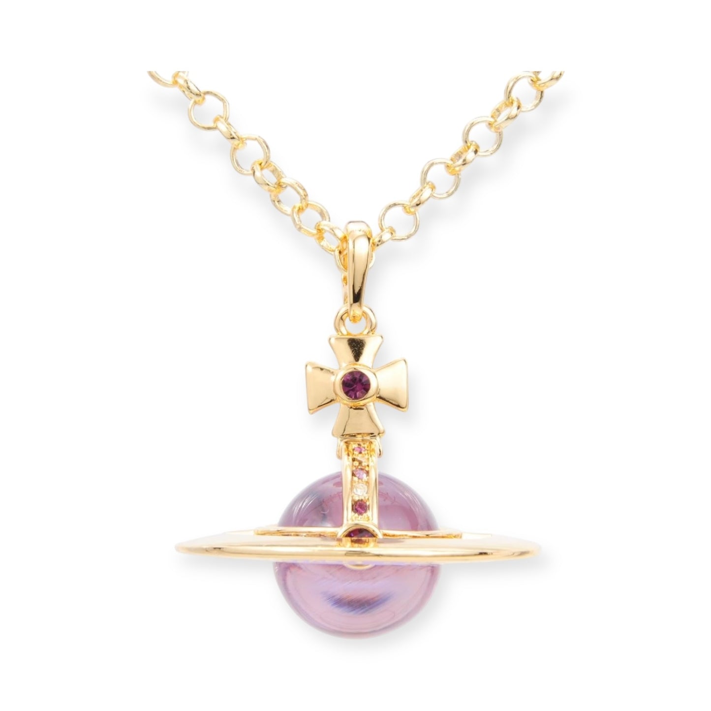 20MM Saturn Orb Pendant Necklace (33 Styles)