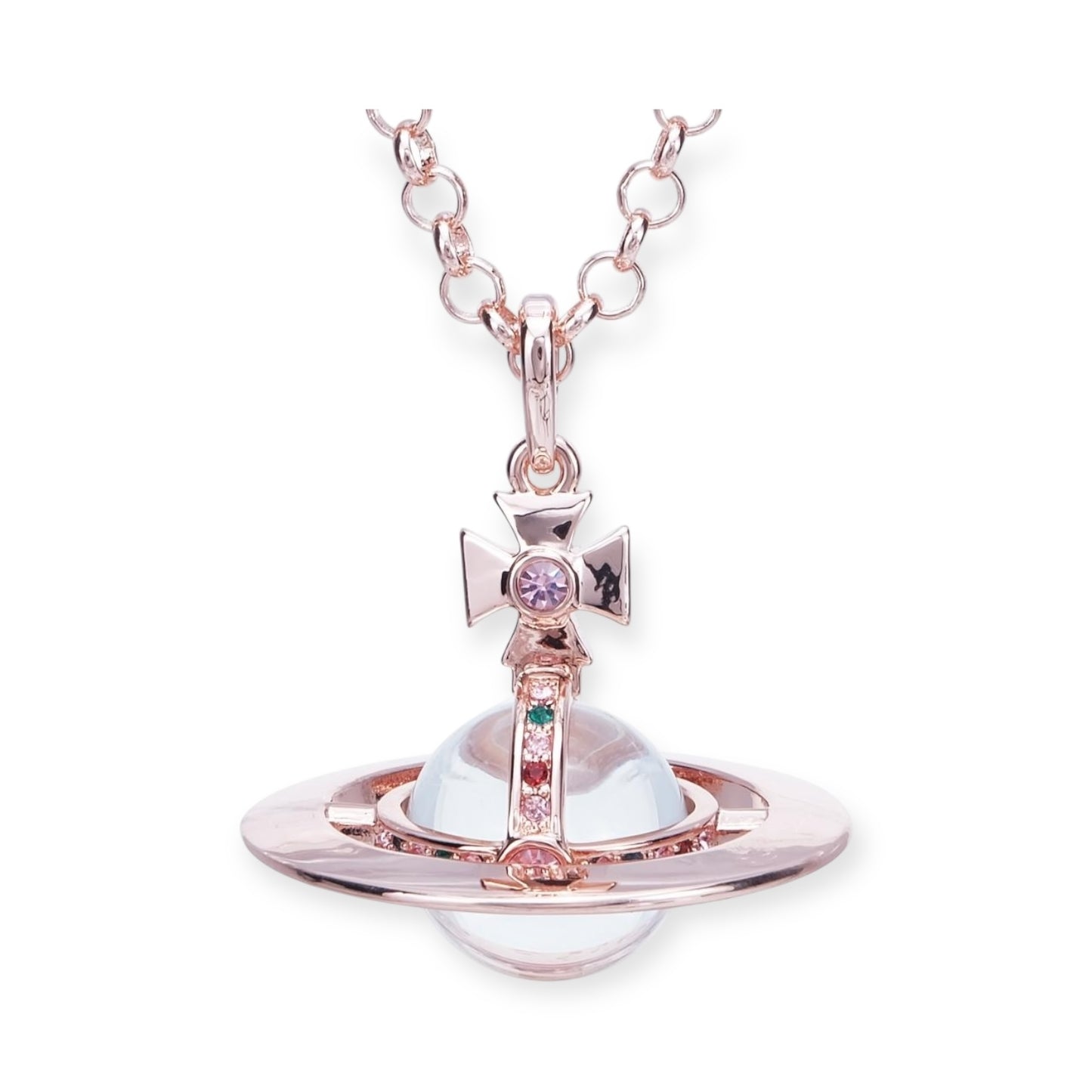 20MM Saturn Orb Pendant Necklace (33 Styles)