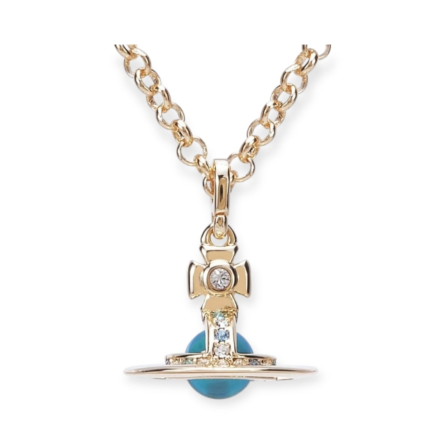 6MM Saturn Orb Pendant Necklace (25 Colors)