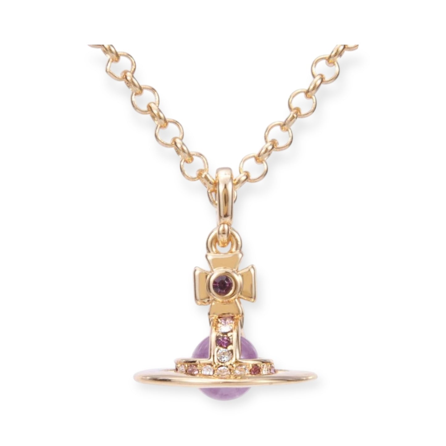 6MM Saturn Orb Pendant Necklace (25 Colors)