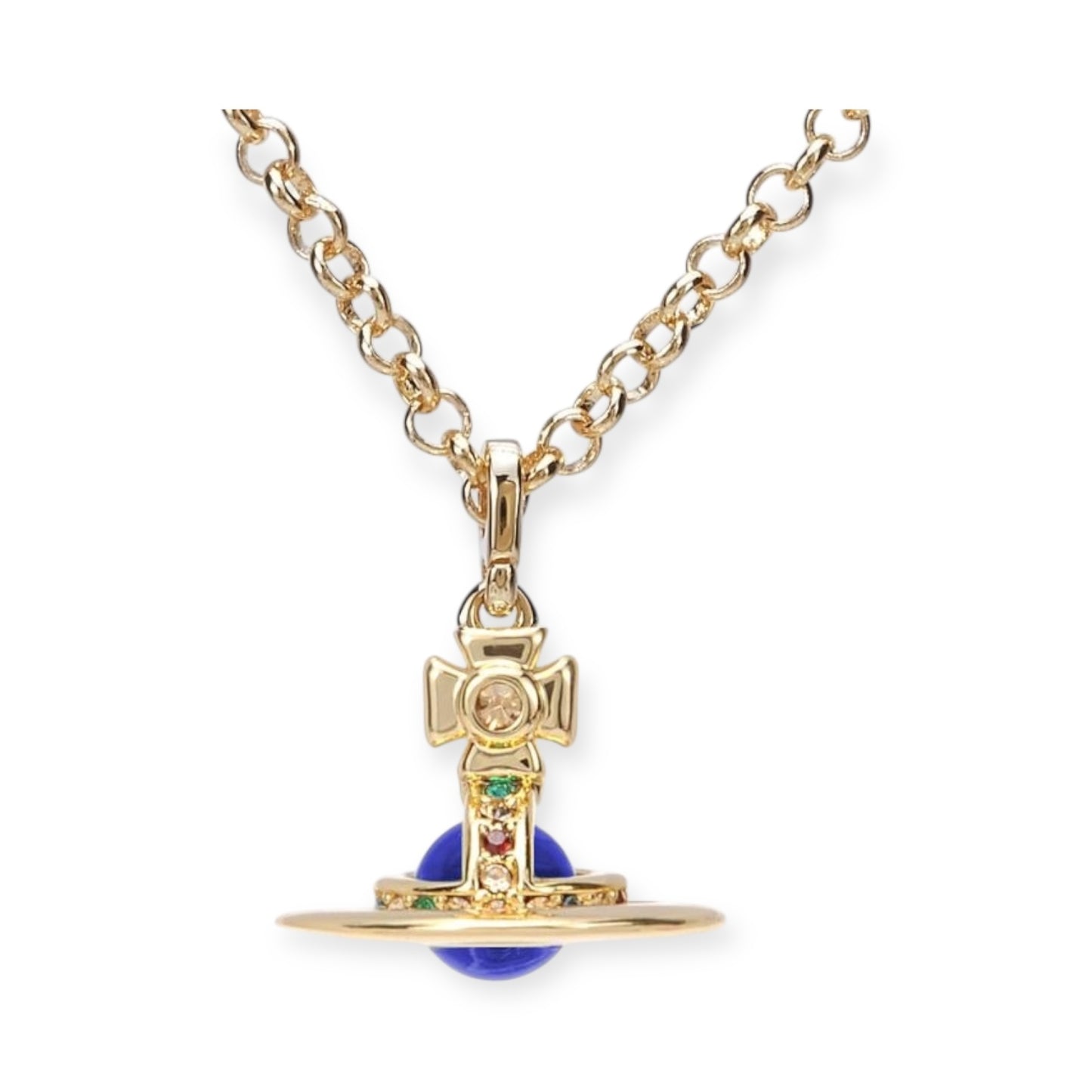 6MM Saturn Orb Pendant Necklace (25 Colors)