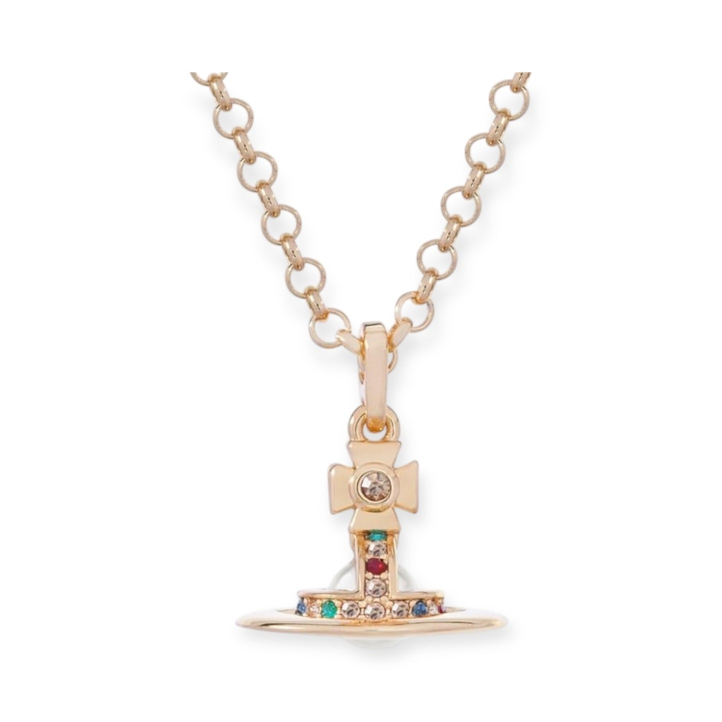 6MM Saturn Orb Pendant Necklace (25 Colors)