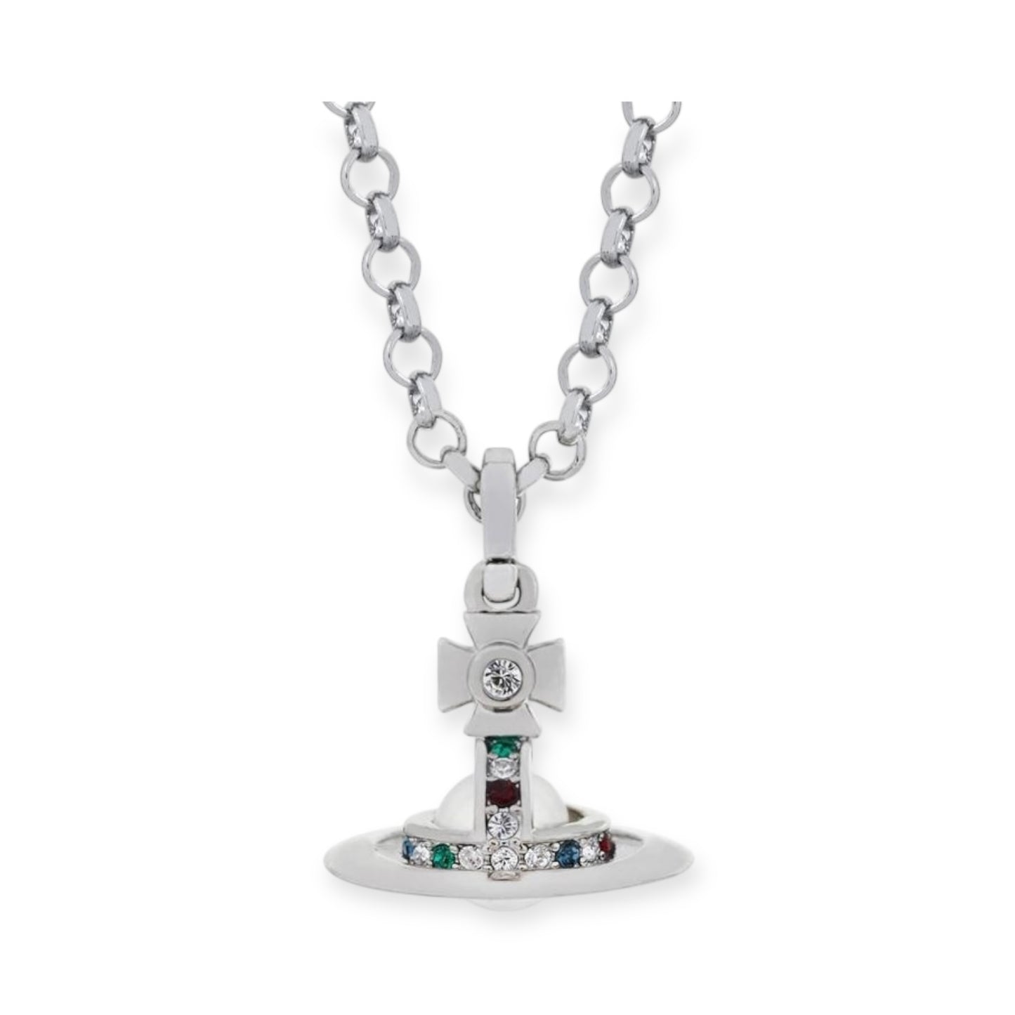 6MM Saturn Orb Pendant Necklace (25 Colors)