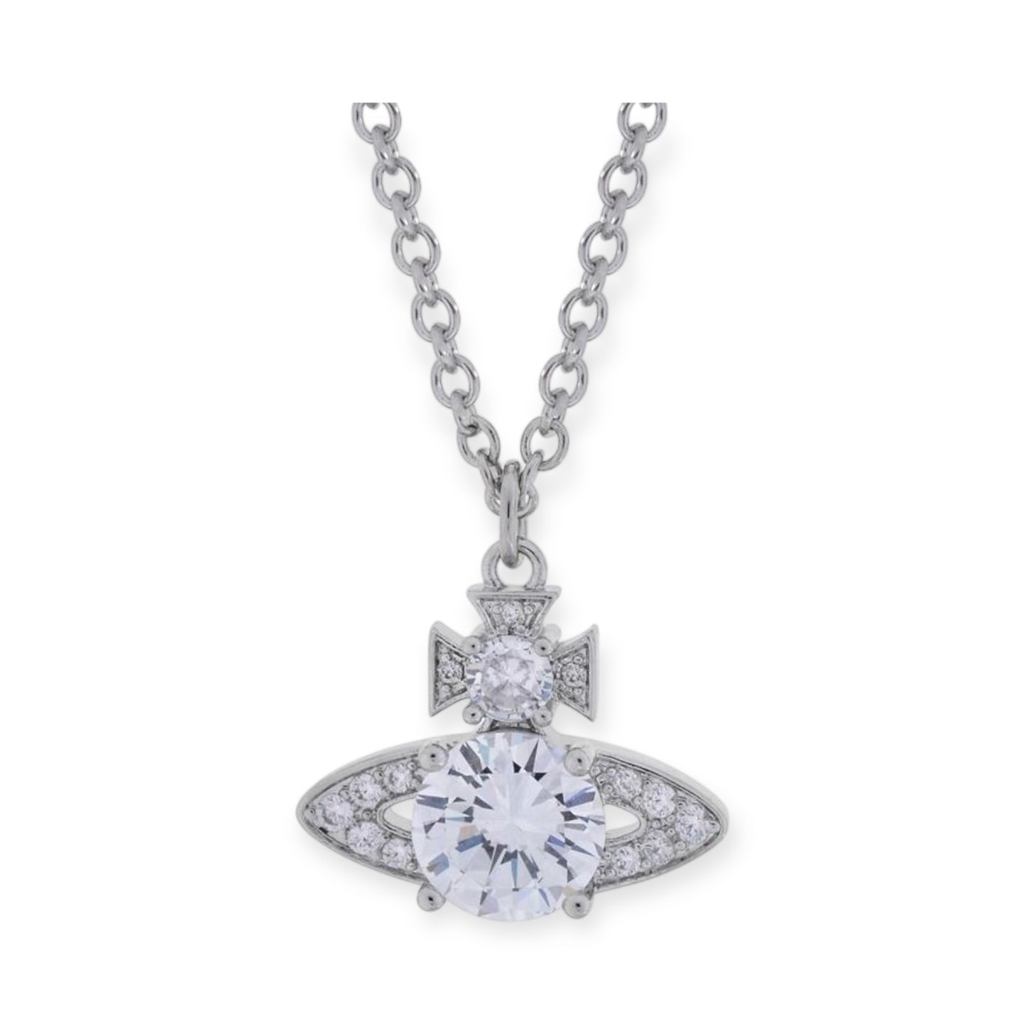 Multicolor Gem Orb Pendant Necklace (4 Colors)