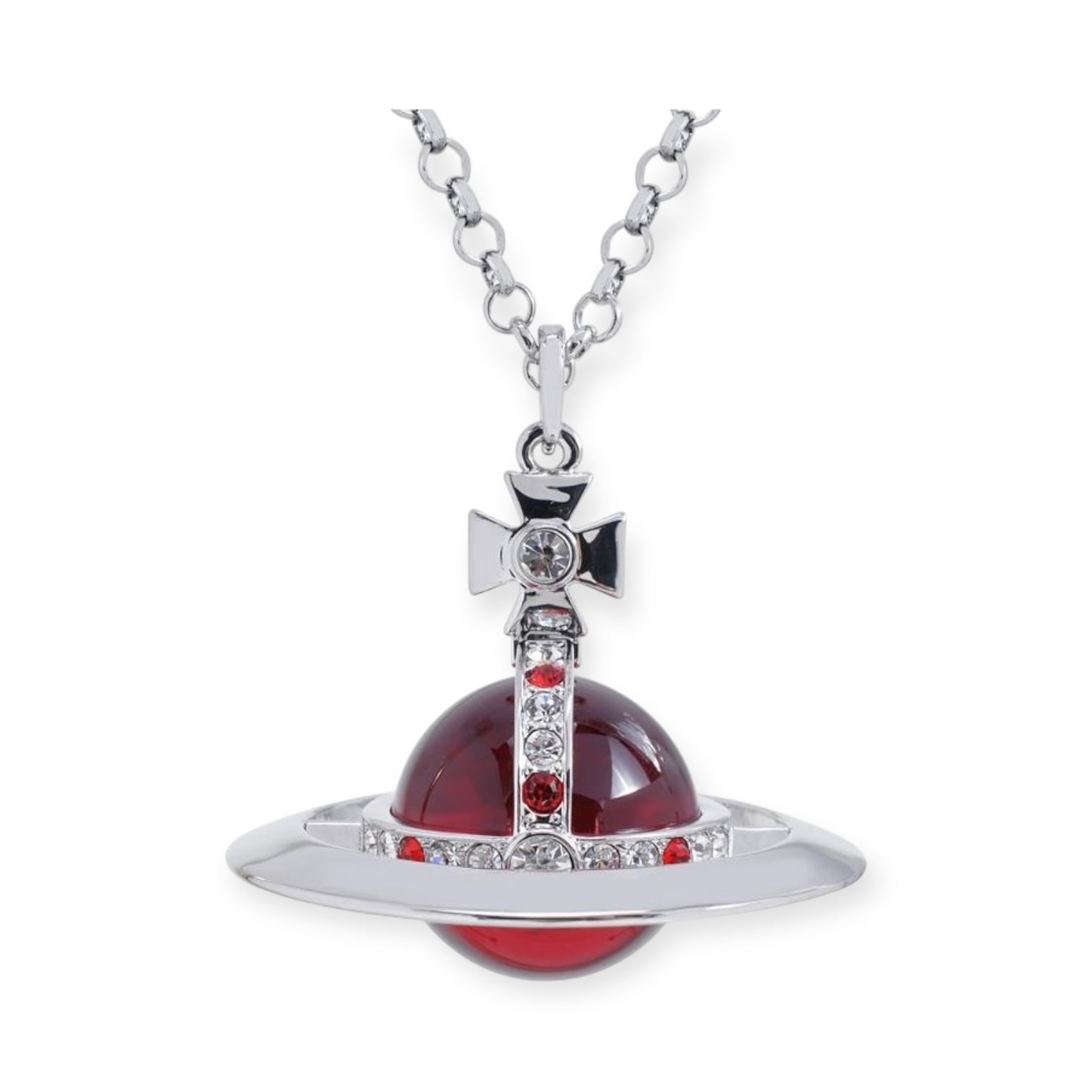 30MM Saturn Orb Pendant Necklace (15 Colors)