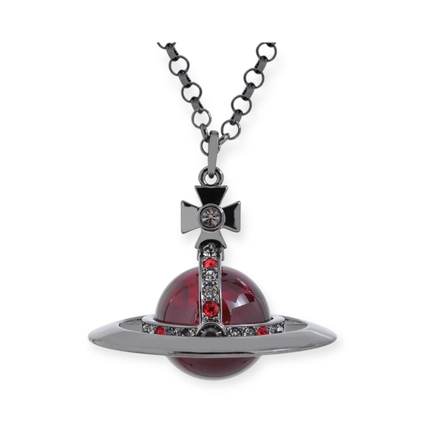 30MM Saturn Orb Pendant Necklace (15 Colors)