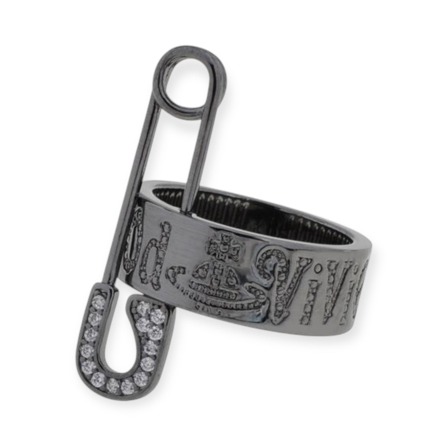 Safety Pin Ring (3 Colors)