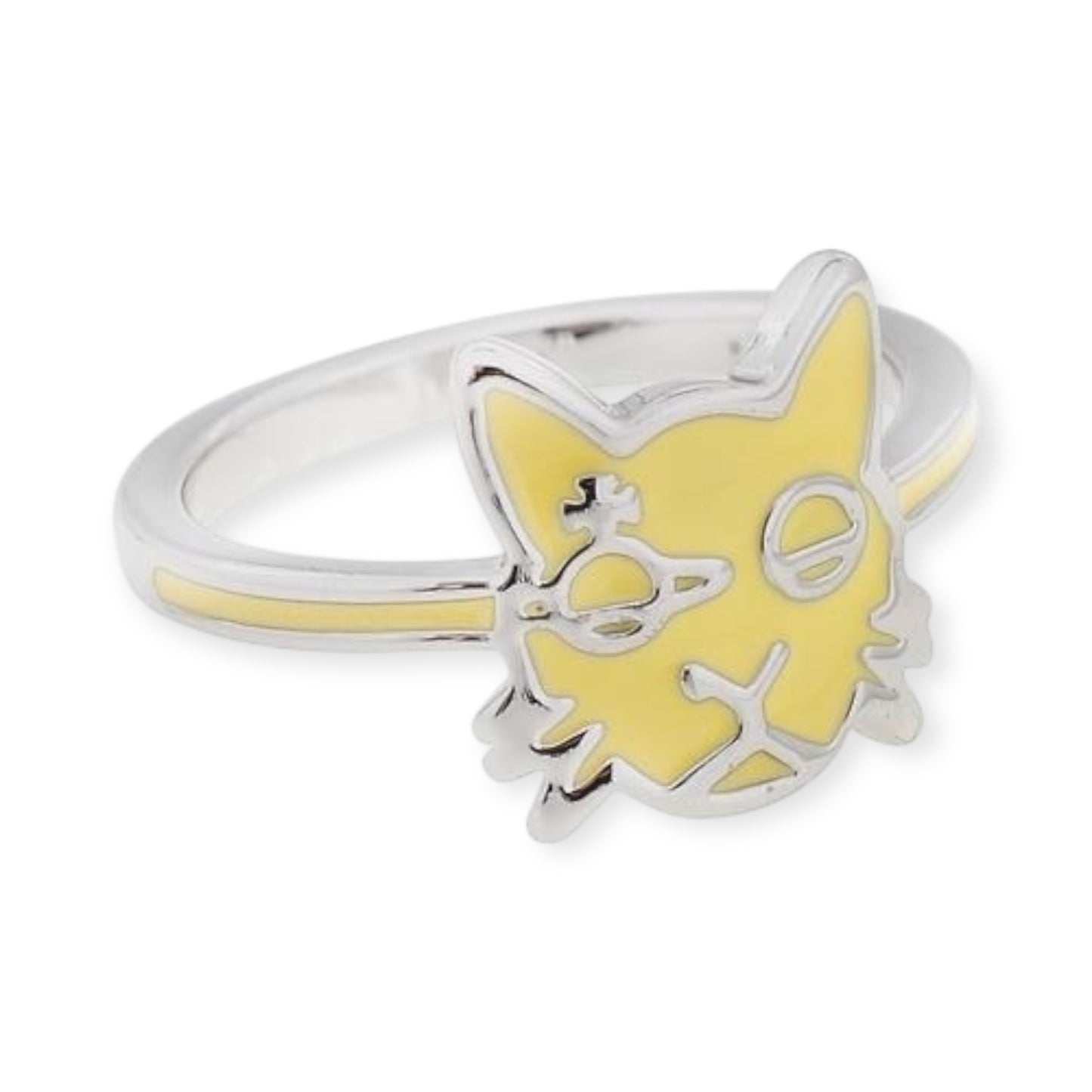 Cat Kitten Abstract Orb Eye Design Ring (3 Colors)