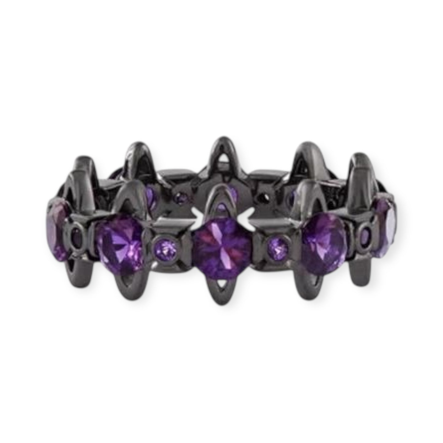Multi Repeated Gem Orb Design Ring (5 colors)